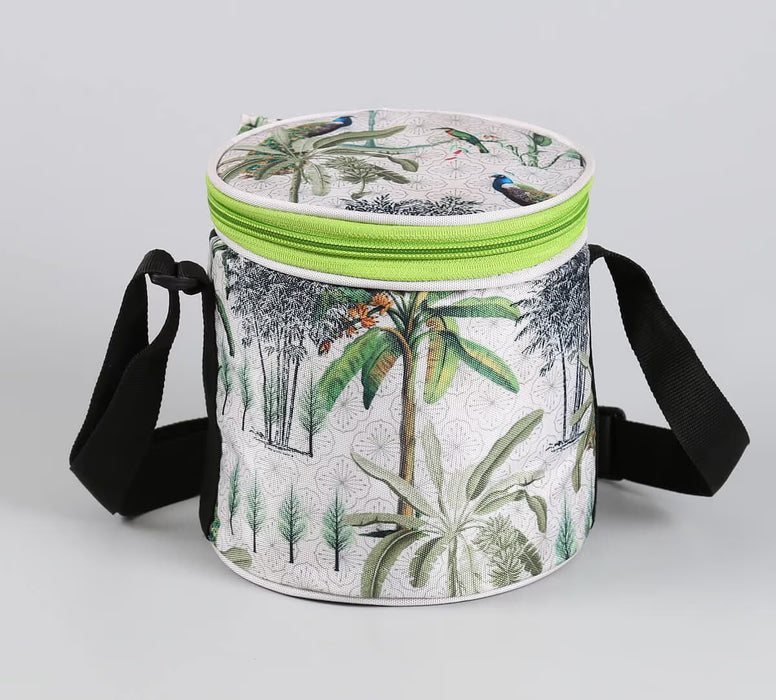 India Circus – Peacock Throne Paradise Round Insulated Lunch Bag