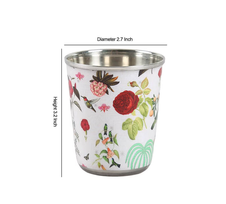 India Circus – Petal and Plume Small Steel Tumbler Set of 2
