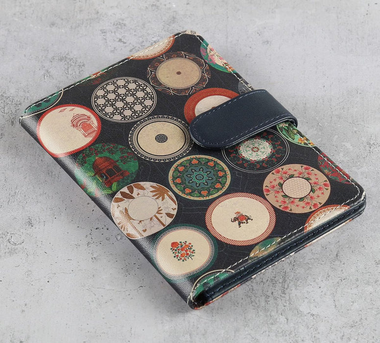 India Circus Platter Portrayal Passport Cover