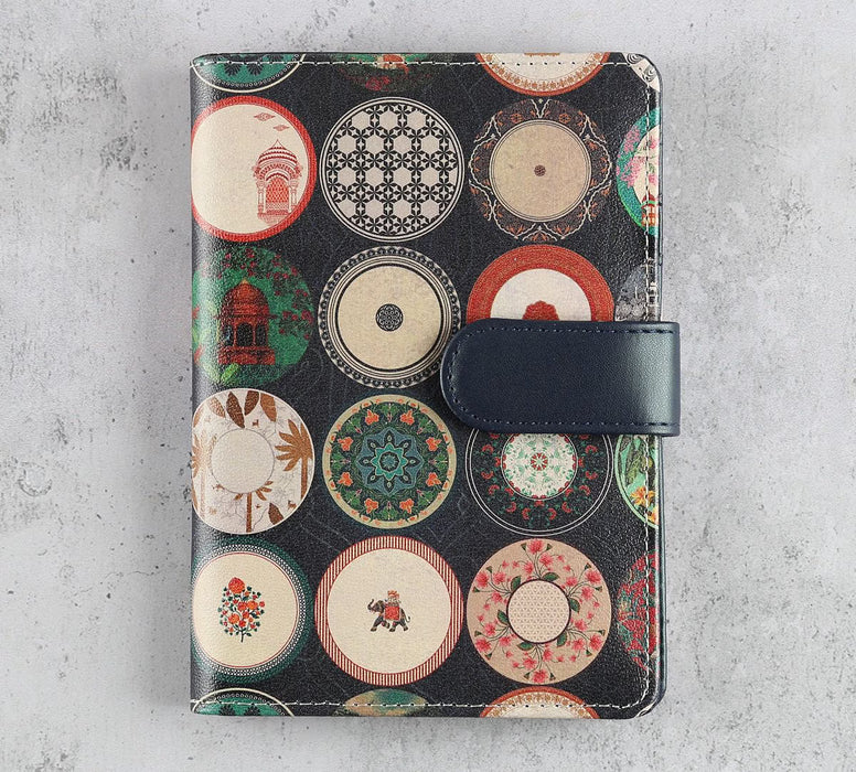 India Circus Platter Portrayal Passport Cover