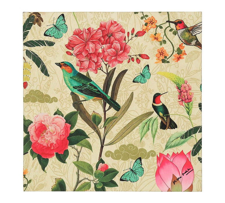 India Circus – Poppy Bird Land Canvas Wall Art Set of 3