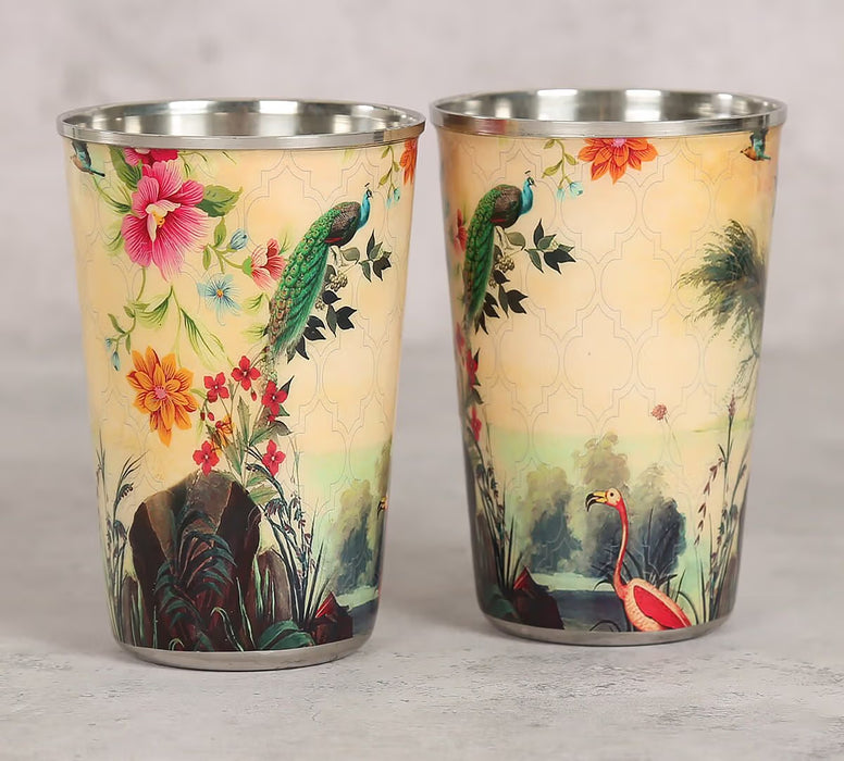 India Circus – River Bank Silvassa Bottle and Tumbler Set