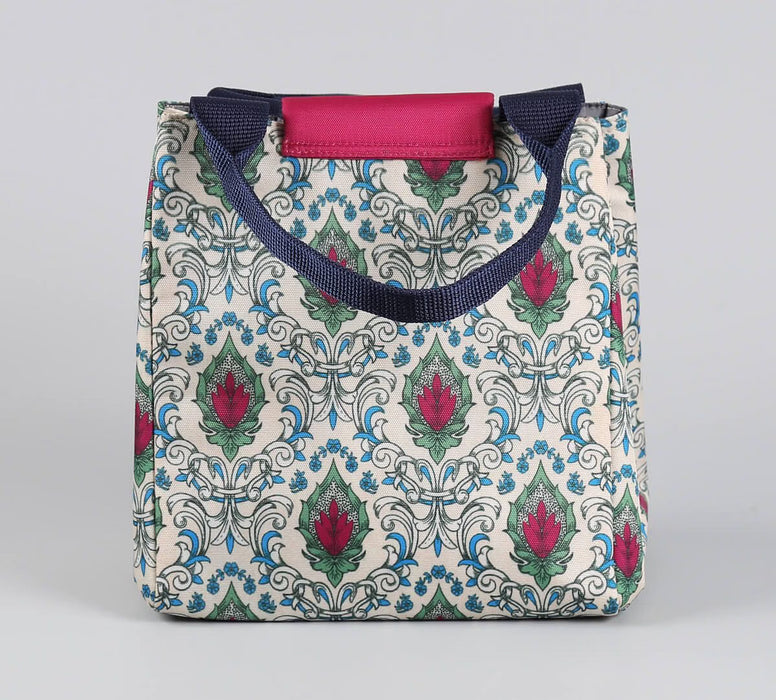 India Circus Rosebuds of Damask Lunch Bag – Stylish & Durable Everyday Carrier