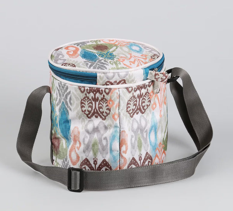 India Circus – Artisans of Earth Round Insulated Lunch Bag