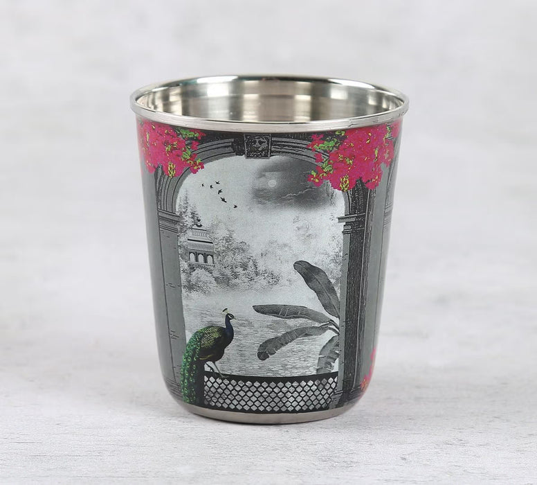 India Circus – Royal Hues Small Steel Tumbler Set of 2