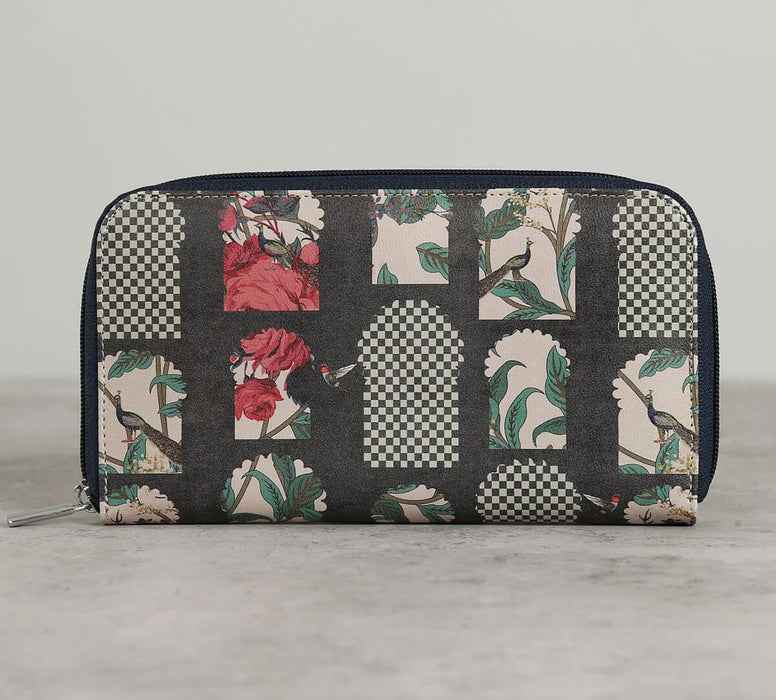 India Circus – Signature Windows Zipper Wallet