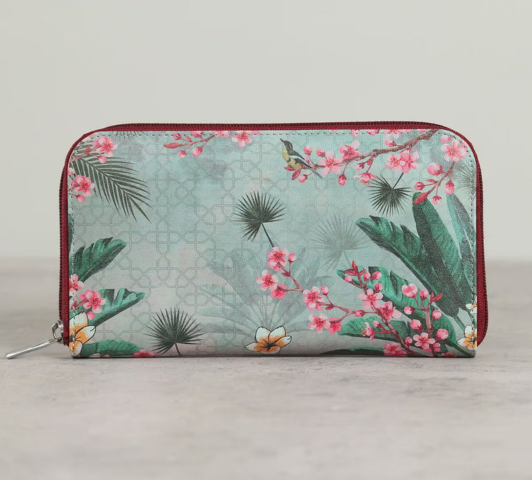 India Circus – Spring Bloom Zipper Wallet