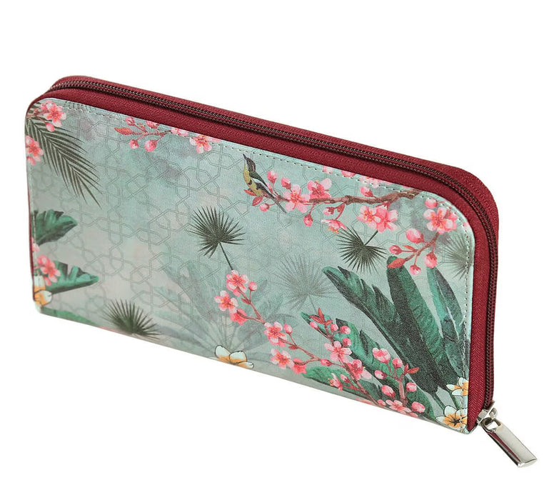 India Circus – Spring Bloom Zipper Wallet