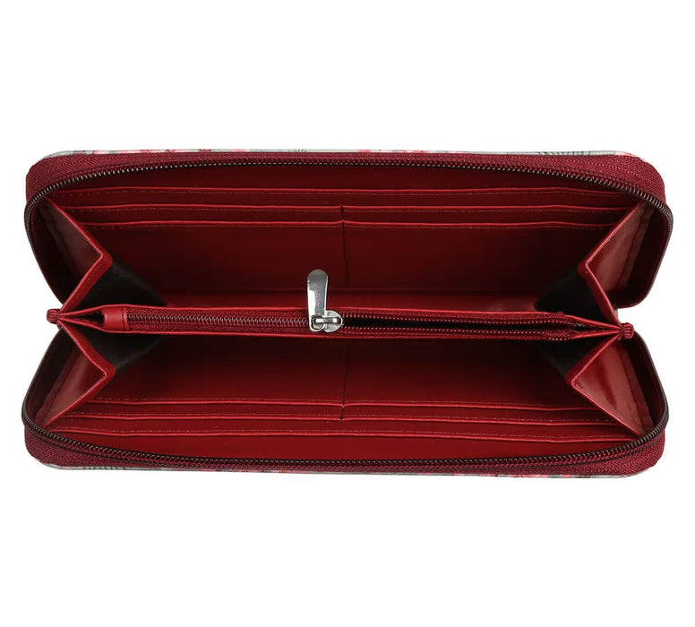 India Circus – Spring Bloom Zipper Wallet