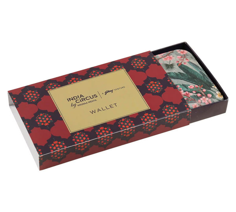 India Circus – Spring Bloom Zipper Wallet