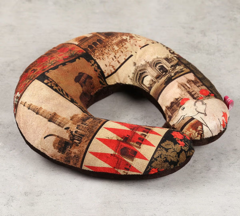 ndia Circus – The Mughal Era U-Shape Neck Pillow