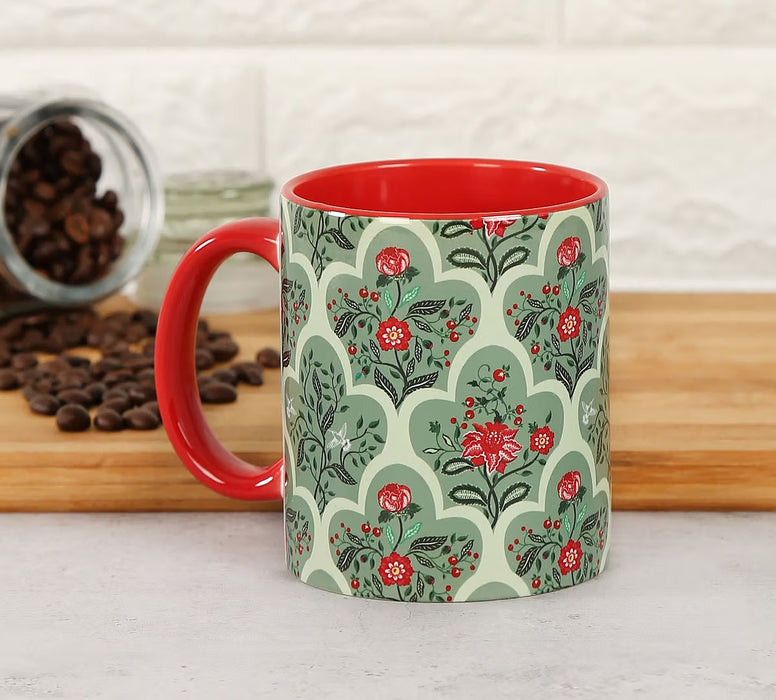 India Circus – Lattice Enigma Coffee Mug by Krsnaa Mehta