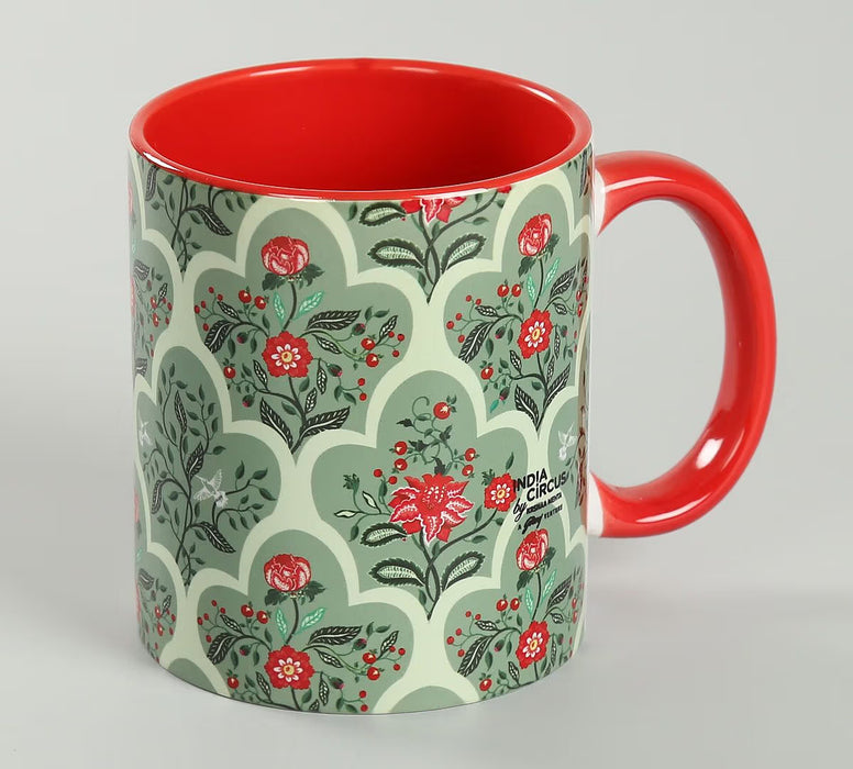 India Circus – Lattice Enigma Coffee Mug by Krsnaa Mehta