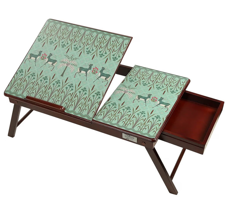 India Circus – Mirroring Deer Garden Laptop Table