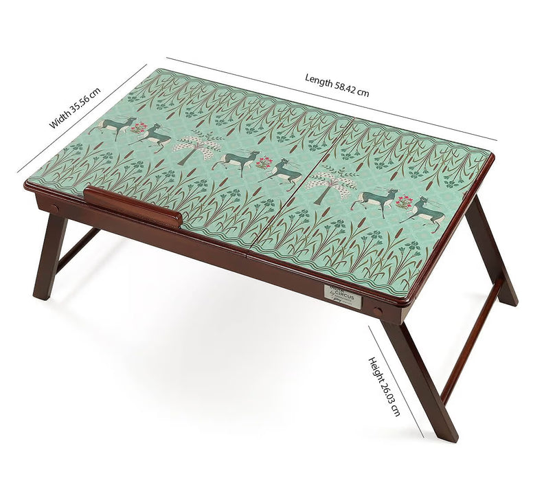 India Circus – Mirroring Deer Garden Laptop Table