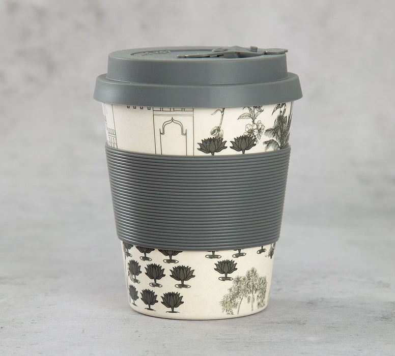 India Circus – Monochrome Palatial Courtyard Bamboo Frankie Cup