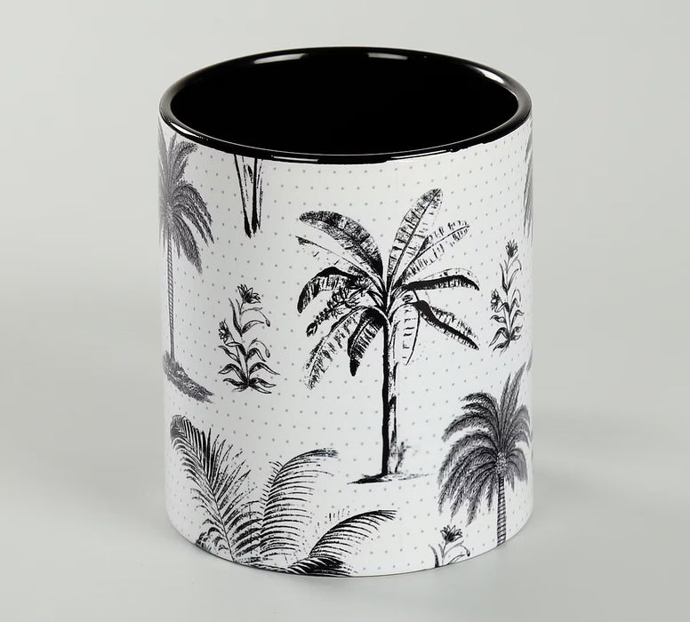 India Circus – Monochrome Palms Coffee Mug