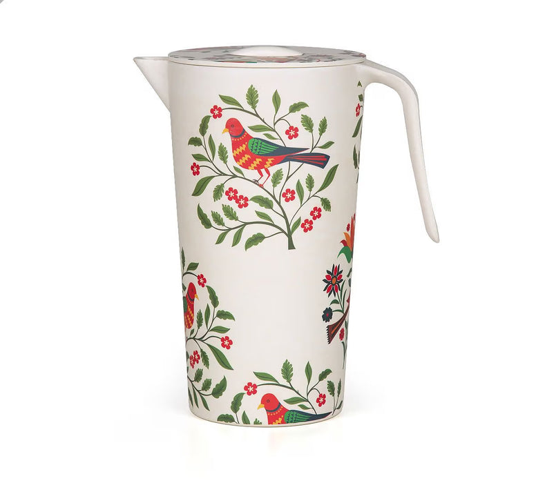 India Circus – Psittacines Enquiry Bamboo Jug Set