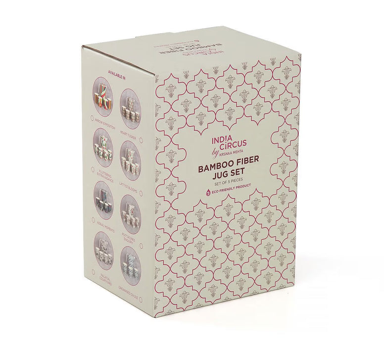 India Circus – Psittacines Enquiry Bamboo Jug Set