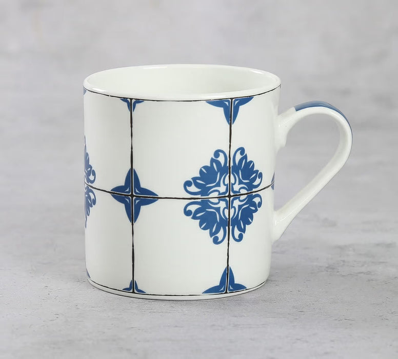 India Circus – Royal Blue Coffee Mugs Set of 6
