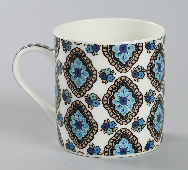 India Circus – Sketch Pattern Coffee Mug Set of 6