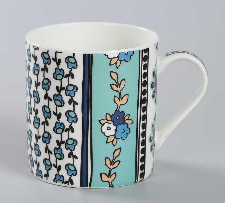 India Circus – Sketch Pattern Coffee Mug Set of 6