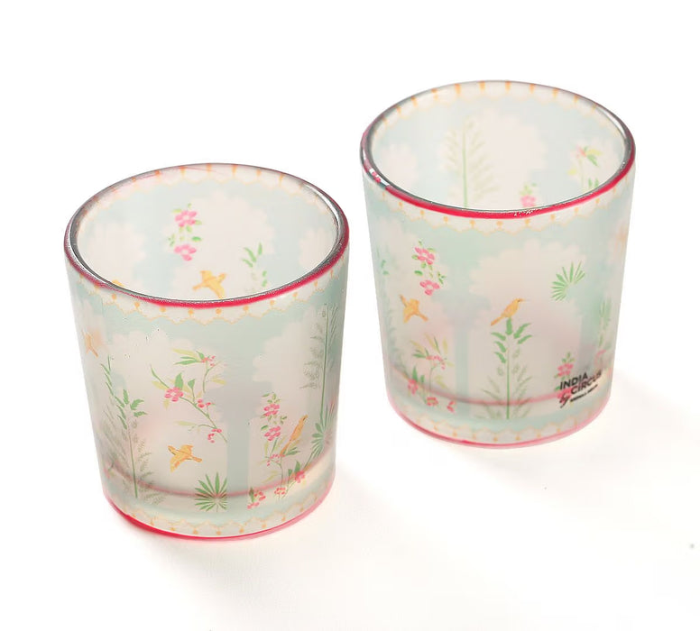 India Circus – Windows of Wisdom Tea Light Holder Set of 2