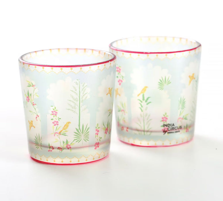 India Circus – Windows of Wisdom Tea Light Holder Set of 2