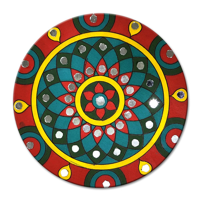 iCraft DIY Mandala Art Kit – 6" (MMA 01) | Compact Festive Decor Craft Set