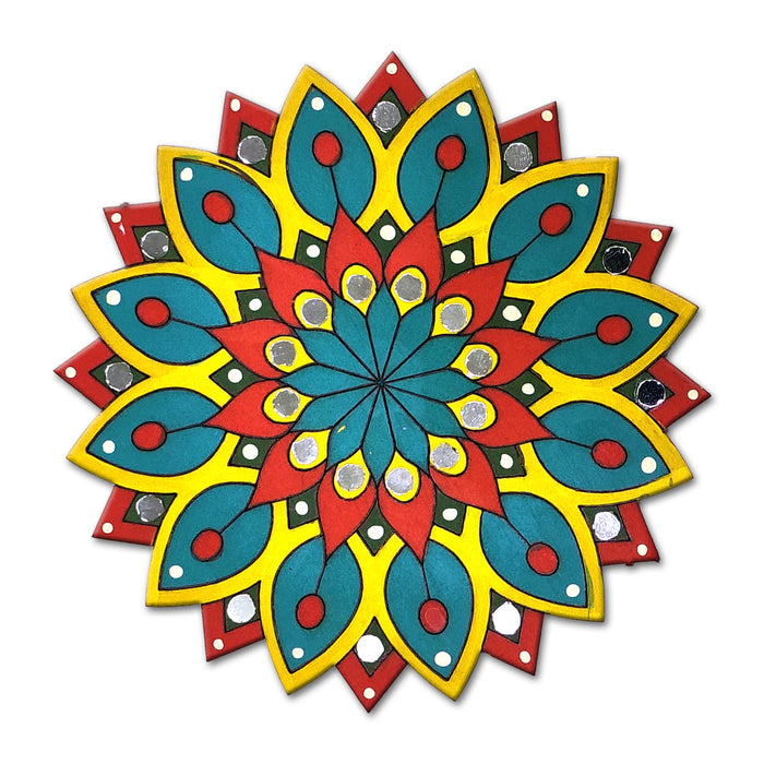 iCraft DIY Mandala Art Kit – 6" | Festive DIY Home Decor