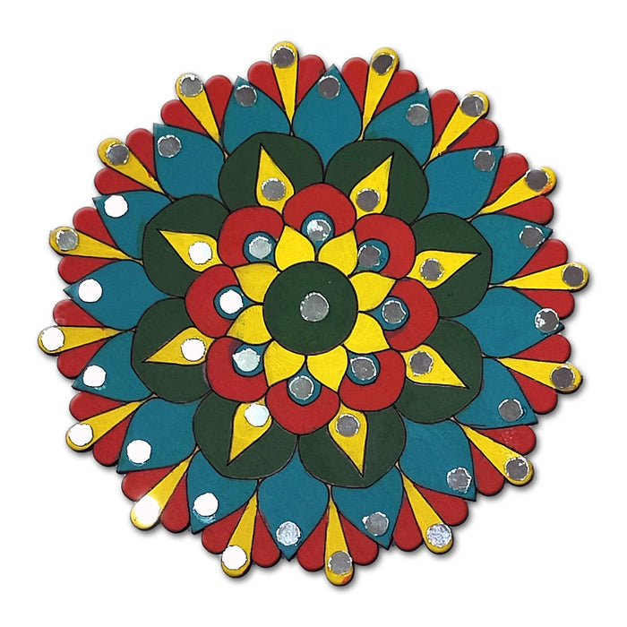 iCraft DIY Mandala Art Kit – 6" (MMA 09) | Creative Festive Decor Activity