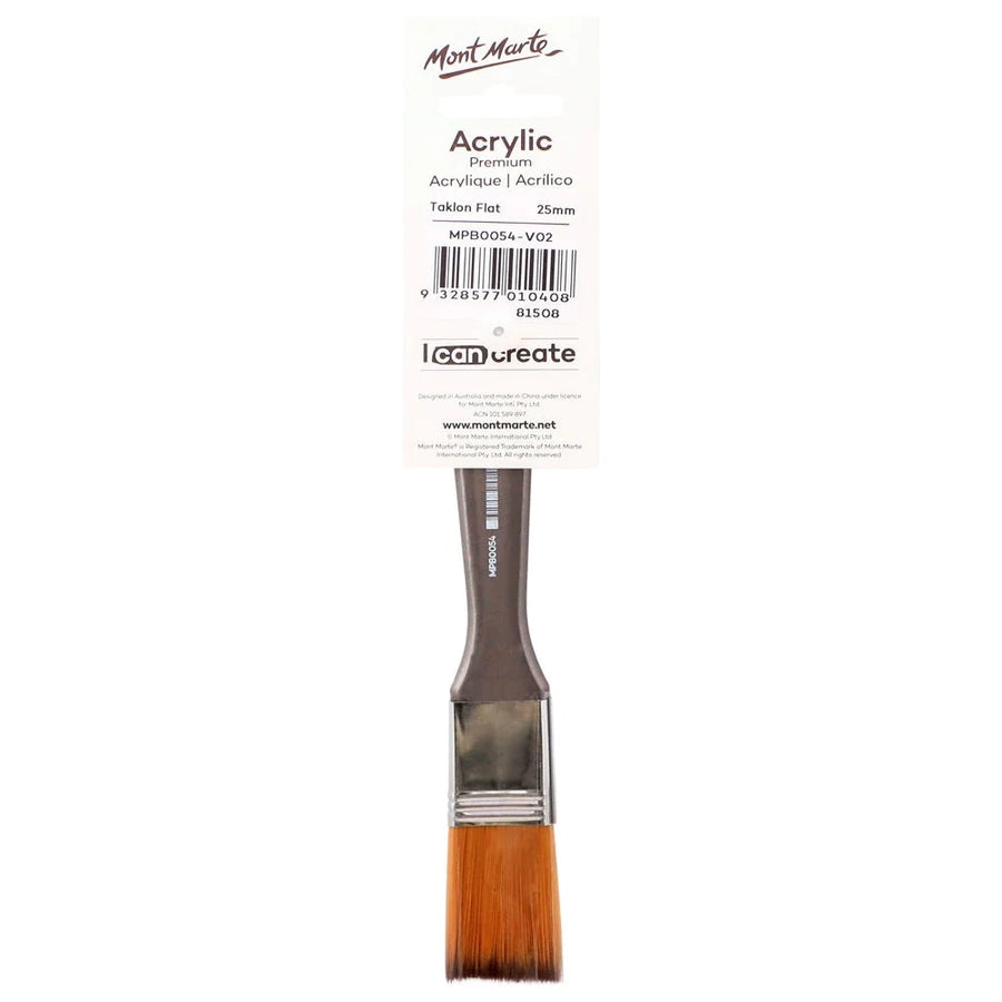 Mont Marte - Artist Acrylic Brush Premium Taklon