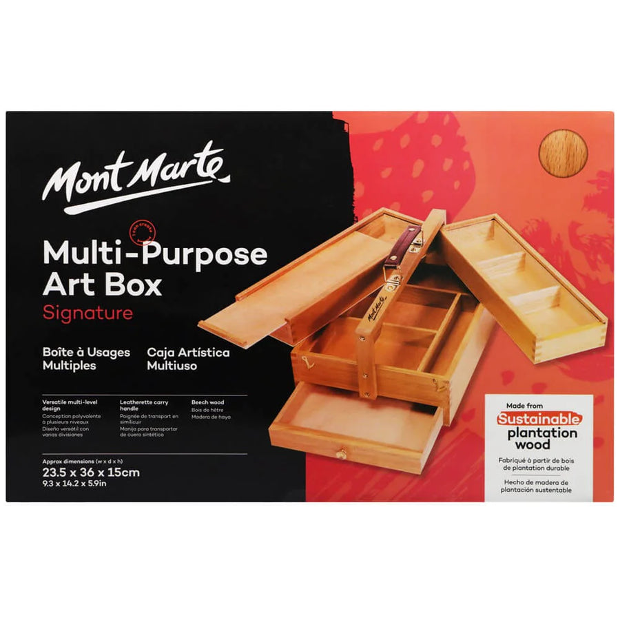 Mont Marte - Multi-Purpose Art Box Signature