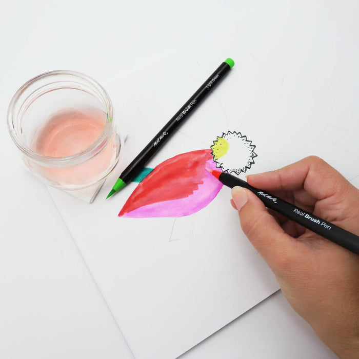 Mont Marte Real Brush Pens Premium – 36pc