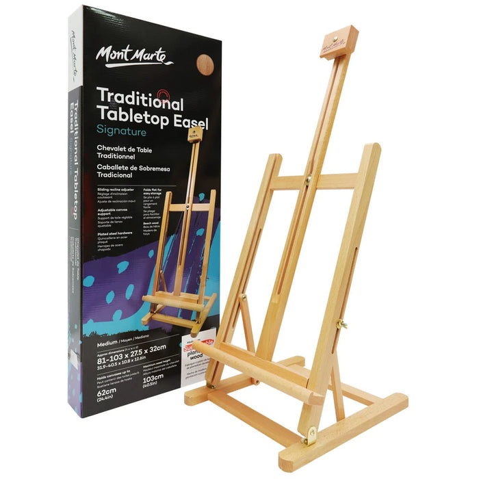 Mont Marte - Traditional Tabletop Easel Signature - Medium