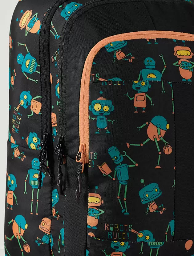 WIKI CHAMP 5 Backpack 24L - Black Robot
