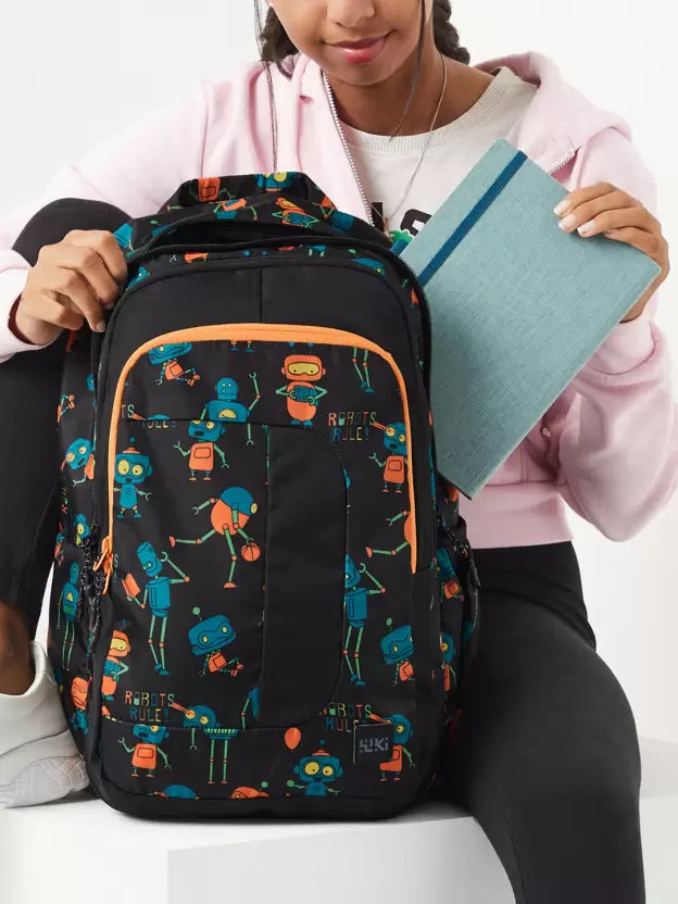 WIKI CHAMP 5 Backpack 24L - Black Robot