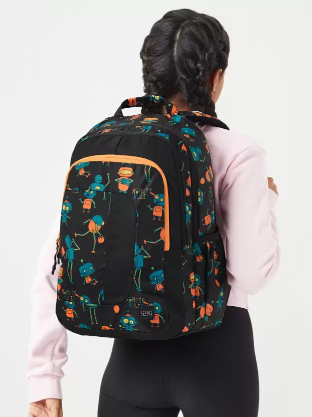 WIKI CHAMP 5 Backpack 24L - Black Robot