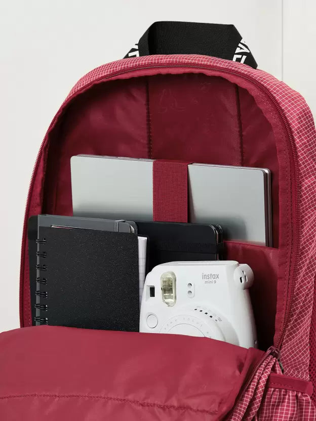 WIKI Squad 4 Laptop Backpack 40L - Grid Red