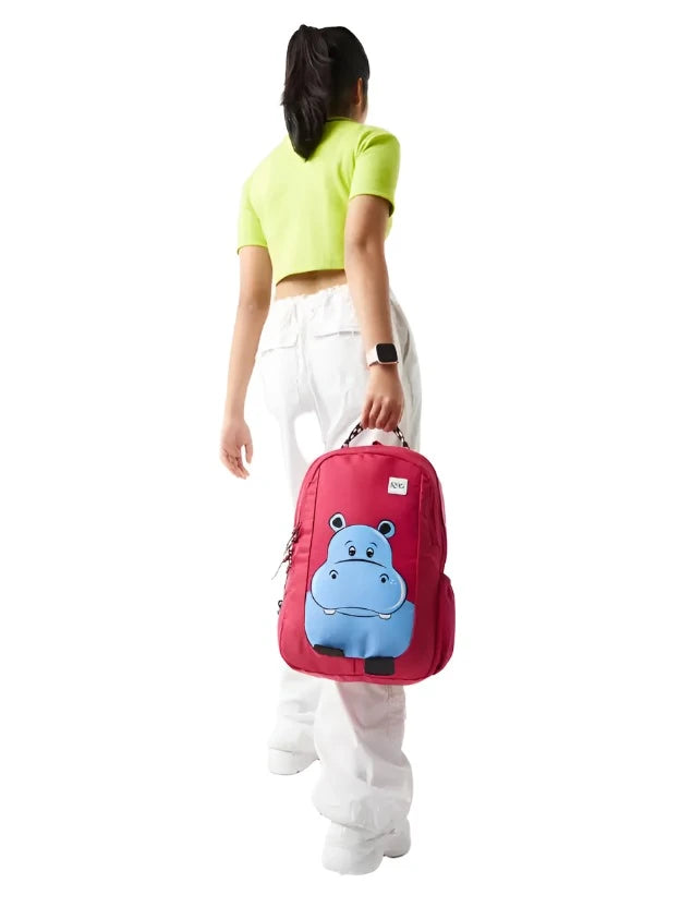WIKI CHAMP 2 Plus Backpack 16 L - Hippo Red