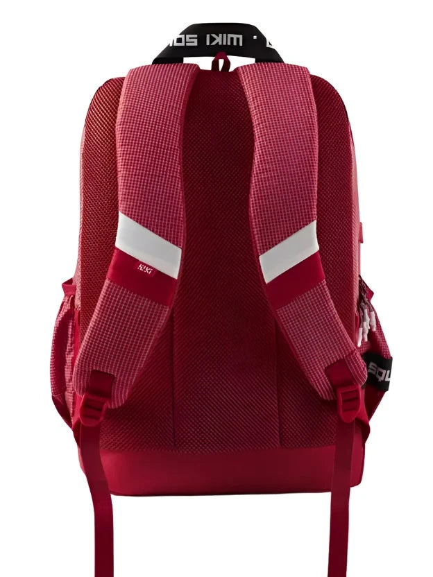 WIKI Squad 4 Laptop Backpack 40L - Grid Red