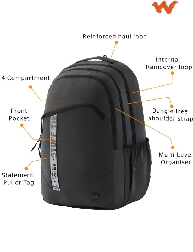 WIKI 4 Backpack 37.5L - Twill Black