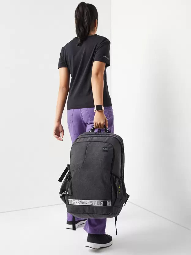 WIKI Squad 3 Backpack 34 L - Twill Black