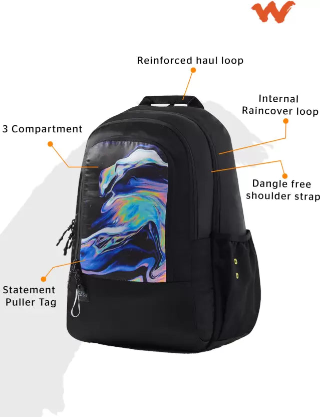 WIKI 2 Backpack 31.5 L - Black Galaxy