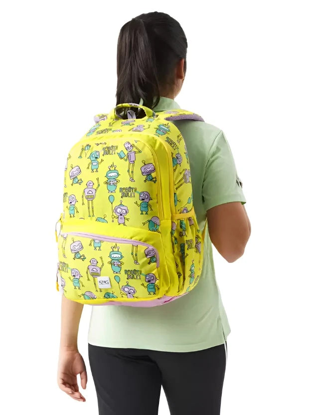 WIKI CHAMP 4 Backpack 22 L - Robot Yellow