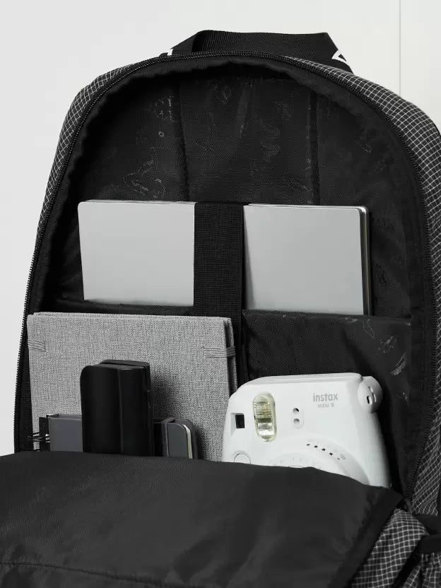 WIKI Squad 4 Laptop Backpack 40L - Grid Black