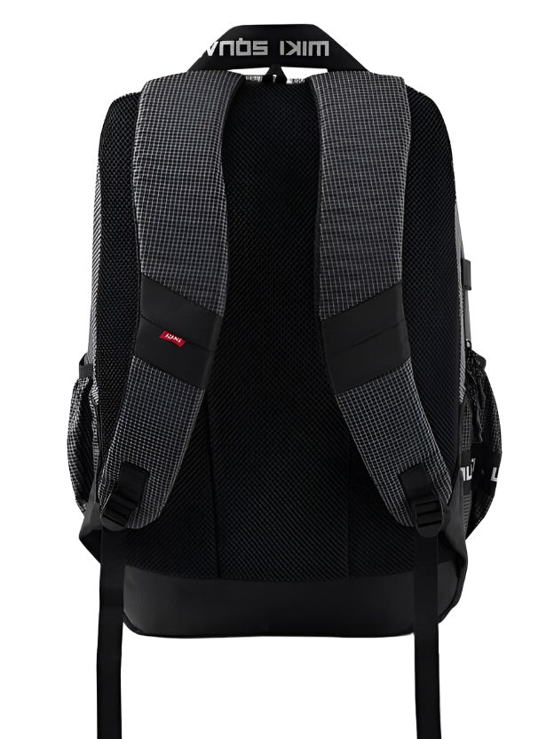 WIKI Squad 4 Laptop Backpack 40L - Grid Black