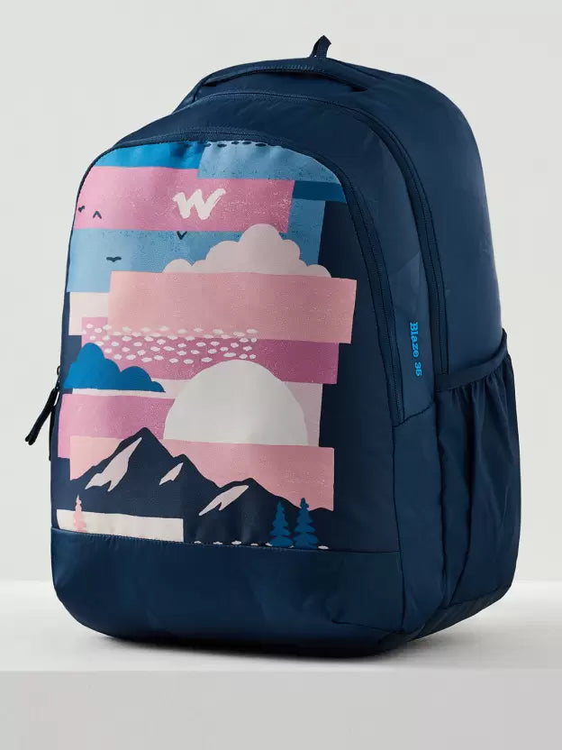 Wildcraft Blaze Laptop Backpack 35 L - Navy Nature