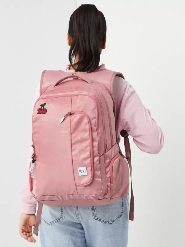 WIKI GIRL 4 Backpack 34 L - Cherry Dark Pink