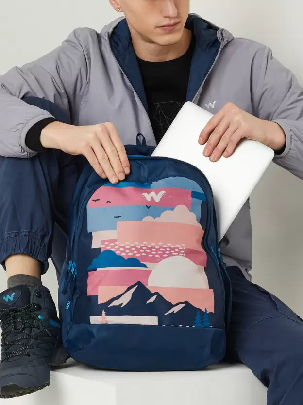 Wildcraft Blaze Laptop Backpack 35 L - Navy Nature